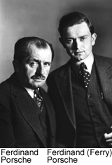 Ferdinand and Ferry Porsche circa 1930